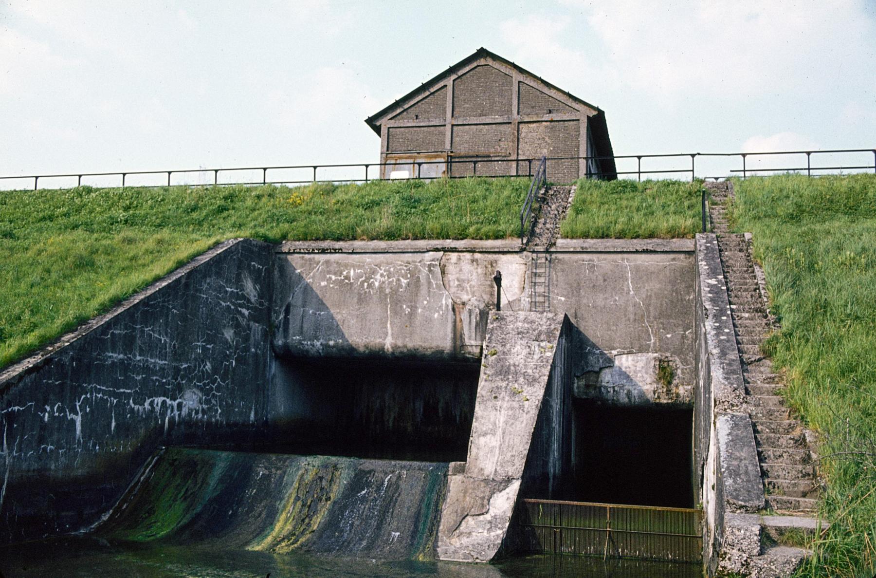 Ligne Maginot - WELSCHHOF (RETENUE DU) - (Inondation défensive) - Dévidoir de digue