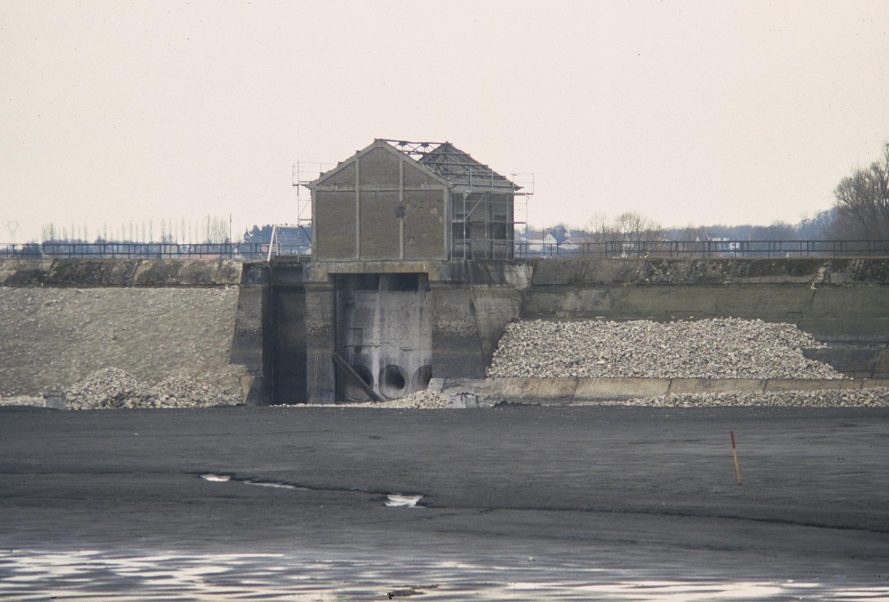 Ligne Maginot - WELSCHHOF (RETENUE DU) - (Inondation défensive) - Le local des siphons pendant le vidange du lac