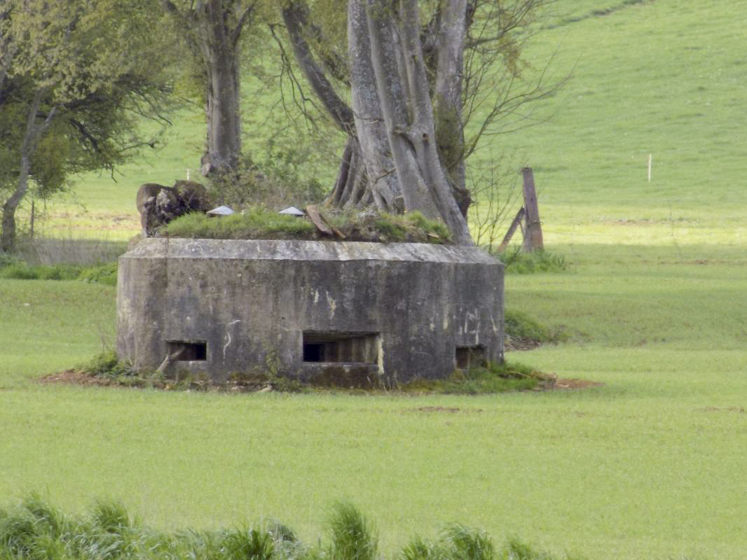 Ligne Maginot - 15C - FOND D'YVAUX EST - (Blockhaus pour arme infanterie) - Pris du nord-est