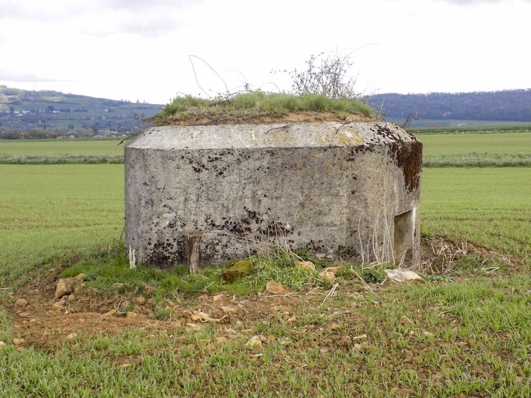 Ligne Maginot - 15C - FOND D'YVAUX EST - (Blockhaus pour arme infanterie) - Face gauche