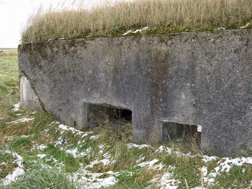 Ligne Maginot - 21BIS - MAIRY NORD - (Blockhaus pour canon) - Les crénaux