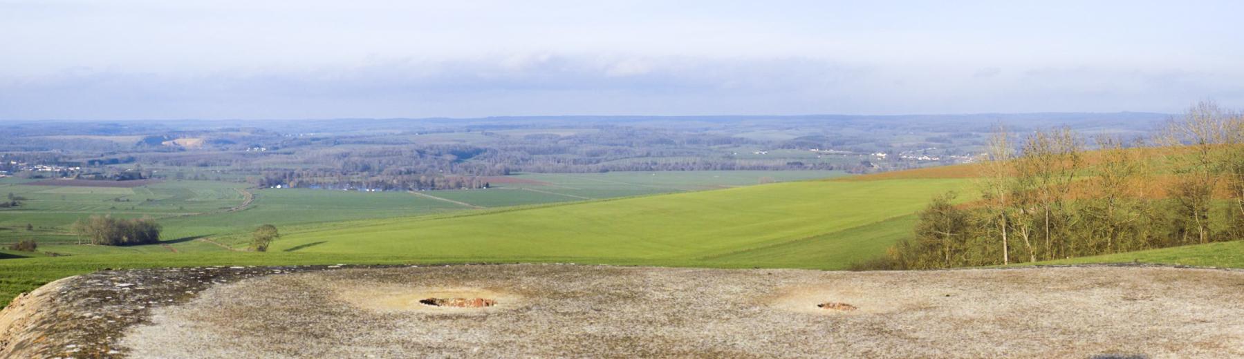 Ligne Maginot - 24B - LA HOUILLERIE - (Blockhaus pour arme infanterie) - Vue vers la vallée de la Chiers