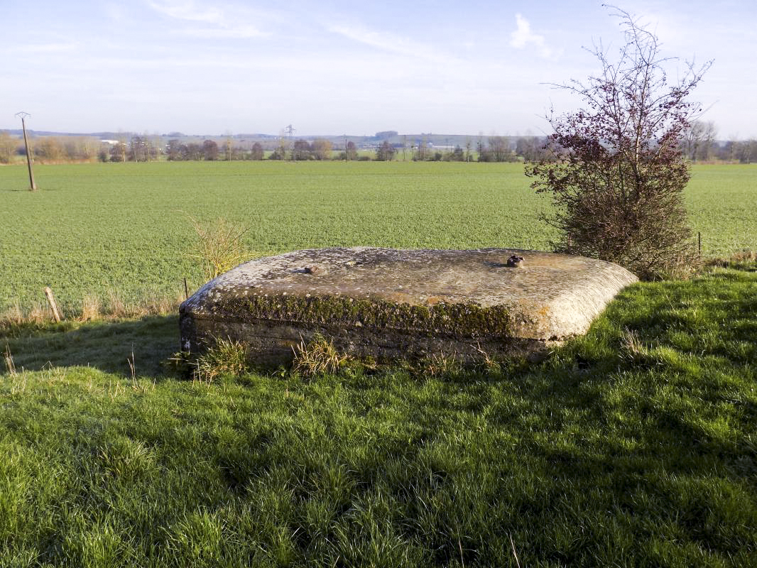 Ligne Maginot - 26D - GRAND HOUBLON - (Blockhaus pour canon) - L’arrière