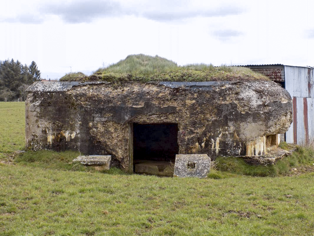 Ligne Maginot - 27BIS - GRANDE PRAIRIE EST - (Blockhaus pour canon) - L'entrée