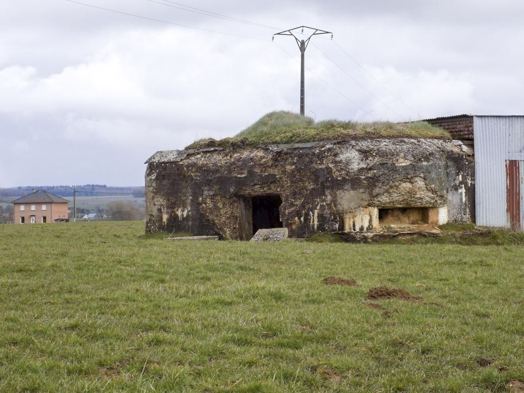 Ligne Maginot - 27BIS - GRANDE PRAIRIE EST - (Blockhaus pour canon) - L'arrière et face sud-est