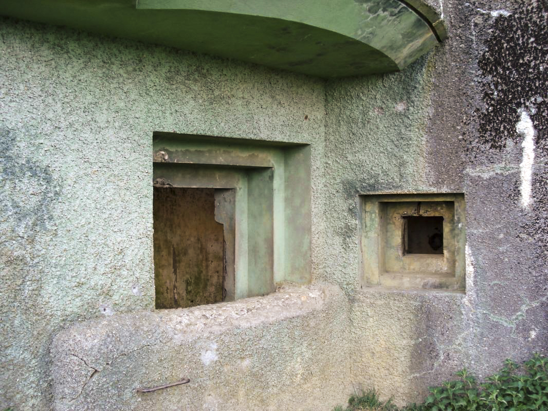 Ligne Maginot - A93 - CHYBERCHAMP - (Casemate d'artillerie) - Embrasure d'artillerie