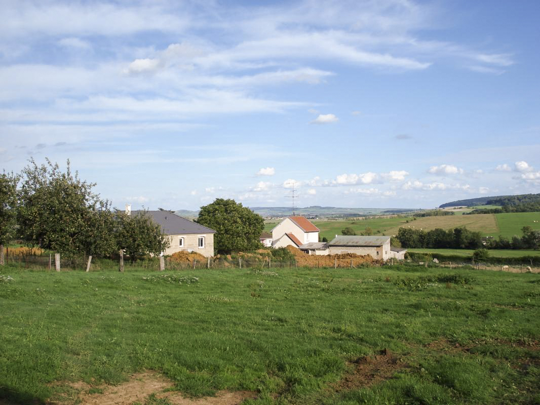 Ligne Maginot - A98 - EUILLY - (Casemate d'artillerie) - Vue (direction de tir) vers l'est