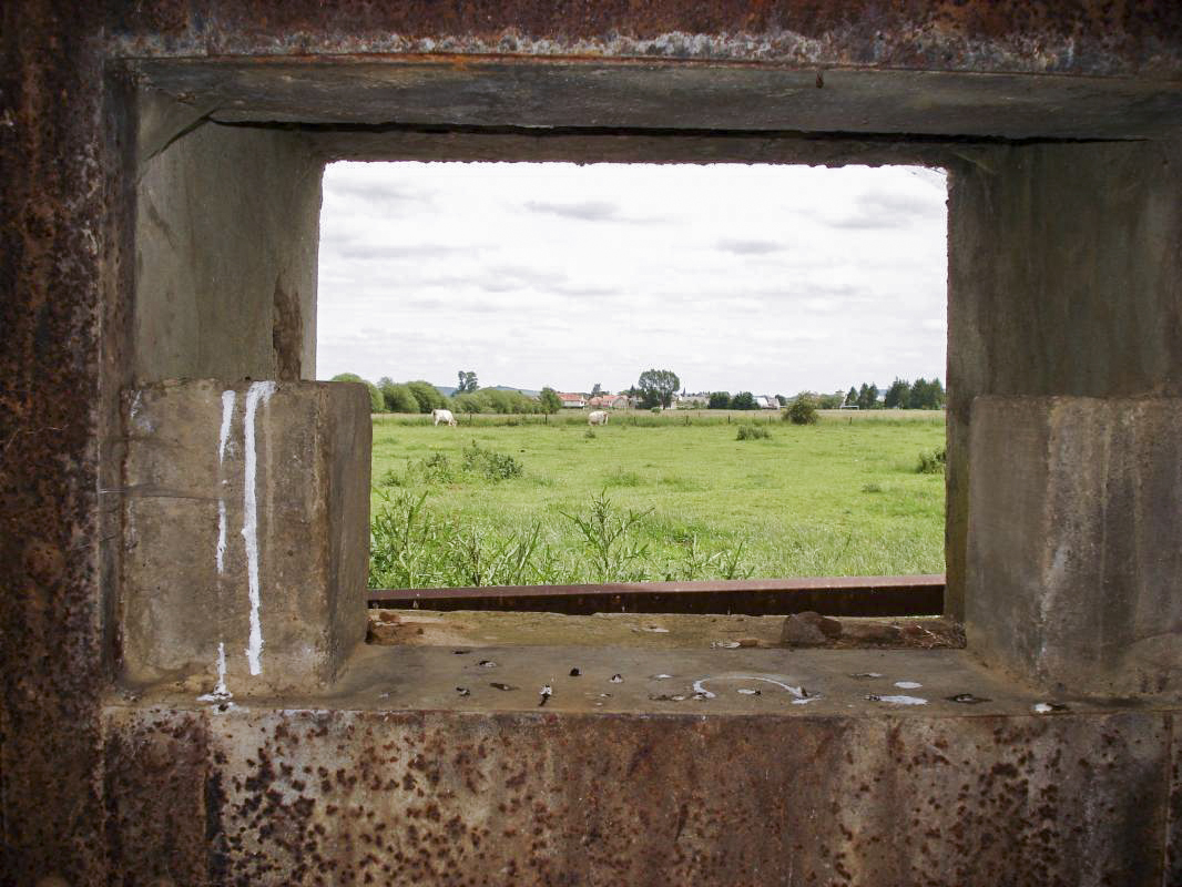 Ligne Maginot - A102 - LA MAHOTTE - (Blockhaus lourd type STG / STG-FCR - Double) - Vue sud-est vers Sailly