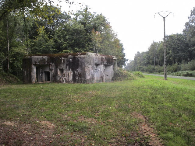 Ligne Maginot - A36 - FORT JEAN DIOT - (Casemate d'infanterie - double) - Blockhaus situé dans son environnement.