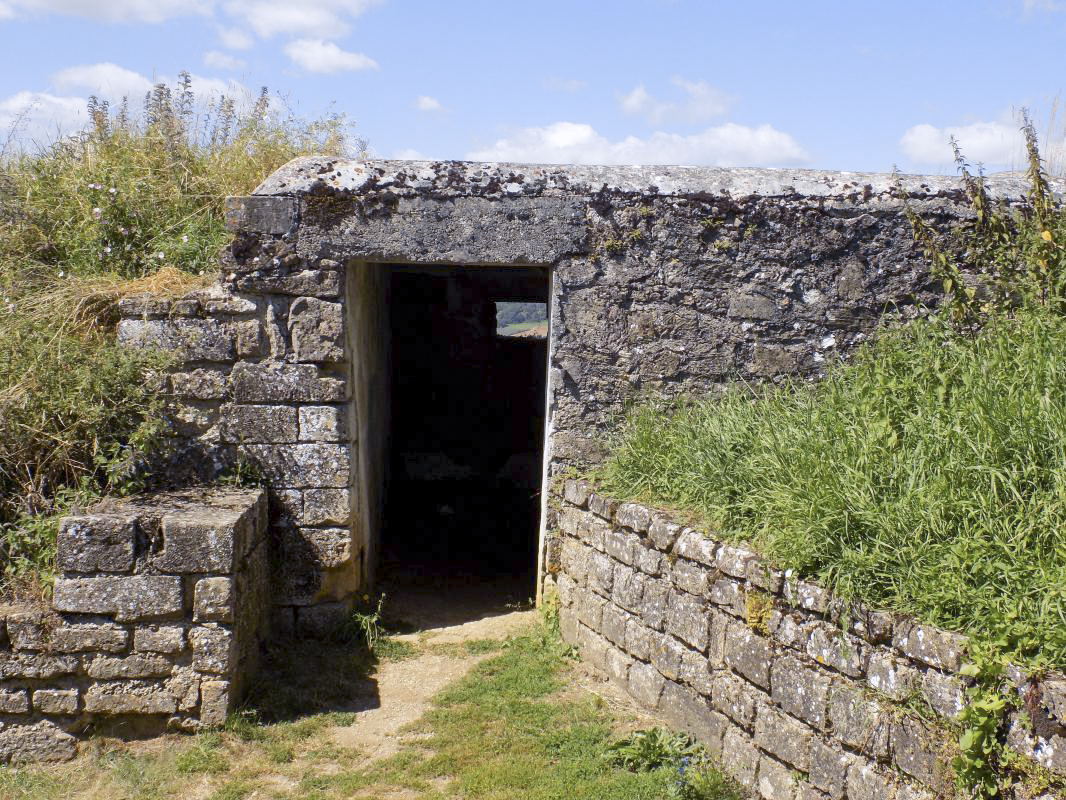 Ligne Maginot - CITADELLE DE MONTMEDY OUEST - (Observatoire d'artillerie) - L'entrée