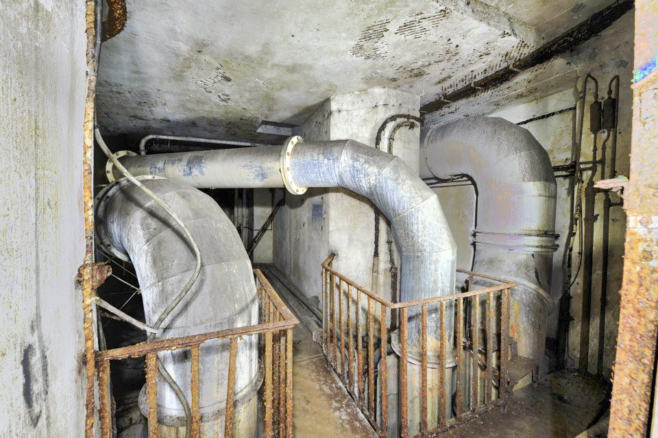 Ligne Maginot - MOLVANGE - A9 - (Ouvrage d'artillerie) - Entrée hommes