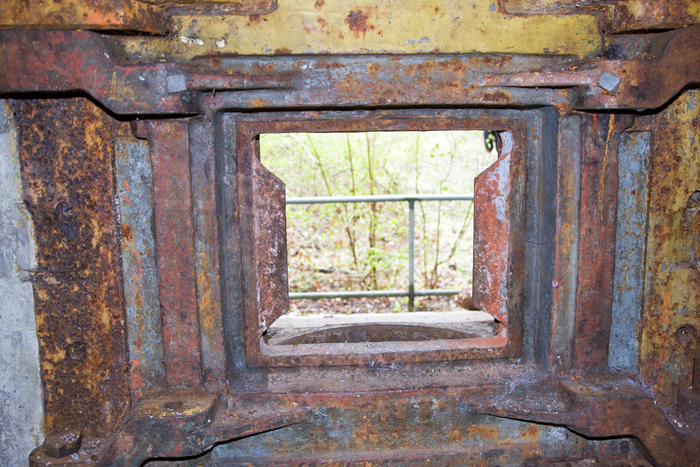Ligne Maginot - MOLVANGE - A9 - (Ouvrage d'artillerie) - Entrée des hommes
Créneau JM / AC47