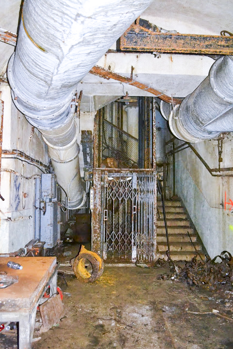 Ligne Maginot - MOLVANGE - A9 - (Ouvrage d'artillerie) - Entrée des hommes