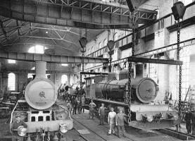 Ligne Maginot - Société Alsacienne de Construction Mécanique (Moteurs) (SACM-SSCM) - Fabrication de locomotives vapeur