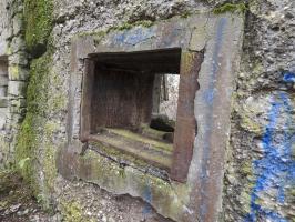 Ligne Maginot - LEYVILLER - (Stand de tir) - Le trémie d'instruction.