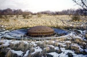 Ligne Maginot - MOLVANGE - A9 - (Ouvrage d'artillerie) - Bloc 4
Tourelle de 135 en 1980
