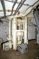 Ligne Maginot - MOLVANGE - A9 - (Ouvrage d'artillerie) - Bloc 6
L'étage inférieur de la tourelle