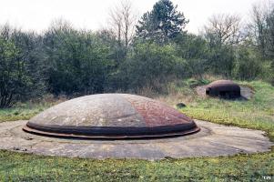 Ligne Maginot - MOLVANGE - A9 - (Ouvrage d'artillerie) - Bloc 10
Tourelle de 75 mle 33