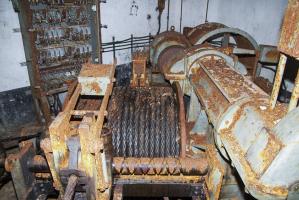 Ligne Maginot - MOLVANGE - A9 - (Ouvrage d'artillerie) - Entrée des Munitions
Motorisation du plan incliné