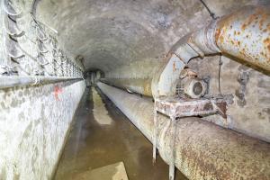Ligne Maginot - MOLVANGE - A9 - (Ouvrage d'artillerie) - Galerie d'accès au casernement