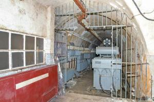 Ligne Maginot - MOLVANGE - A9 - (Ouvrage d'artillerie) - L'usine
L'entrée à la cellule haut tension