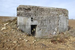 Ligne Maginot - A22 - (Blockhaus pour canon) - L'entrée