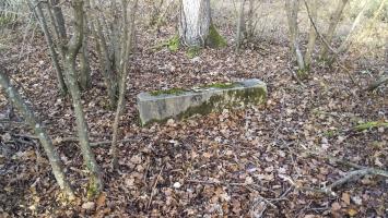 Ligne Maginot - BOIS DE DURRENENTZEN - (Dépôt de Munitions) - Restes de fondations du dépôt de munitions