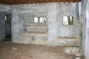 Ligne Maginot - G21 - (Blockhaus lourd type STG / STG-FCR - Simple) - Les créneaux de tir, anti-char et mitrailleuse du blockhaus mais cette fois ci prise de l'intérieur de l'ouvrage