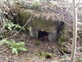 Ligne Maginot - MB18 - (Blockhaus pour canon) - Entrée à l'arrière de l'ouvrage