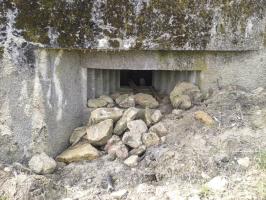 Ligne Maginot - MB19 - (Blockhaus pour arme infanterie) - Créneau de tir