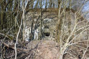 Ligne Maginot - MB221 - (Blockhaus pour canon) - Créneau