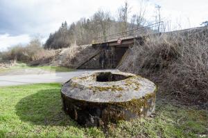 Ligne Maginot - MT9 - (Cuve pour arme d'infanterie) - l'emplacement