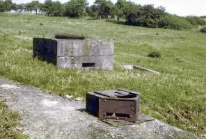 Ligne Maginot - BREMERSCHECK - (PC) - Le bloc observatoire avec la guérite observatoire.