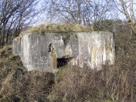 Ligne Maginot - AB7-B - BRANDSTUDEN  5 - (Blockhaus pour arme infanterie) - Le créneaux pour mitrailleuse.