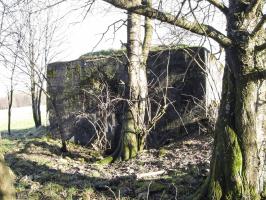 Ligne Maginot - AB37 - (Blockhaus pour arme infanterie) - La façade de l'entrée.