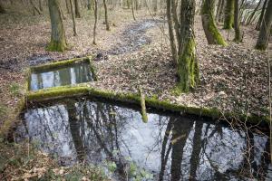 Ligne Maginot - ACA3 - BAMBESCH - (Casemate d'artillerie) - Bassin à proximité immédiate de la casemate