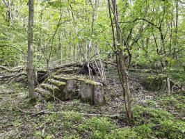 Ligne Maginot - KERFENT - (Casernement) - Fondation d'un baraquement