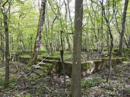 Ligne Maginot - KERFENT - (Casernement) - Fondation d'un baraquement