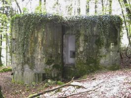 Ligne Maginot - BLOCHMONT EST - (Blockhaus pour arme infanterie) - L'arrière du blockhaus