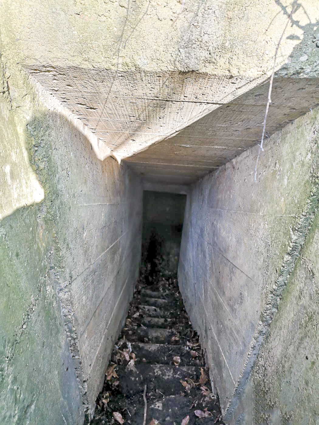 Ligne Maginot - LE SART - (PC de Quartier) - Entrée de gauche