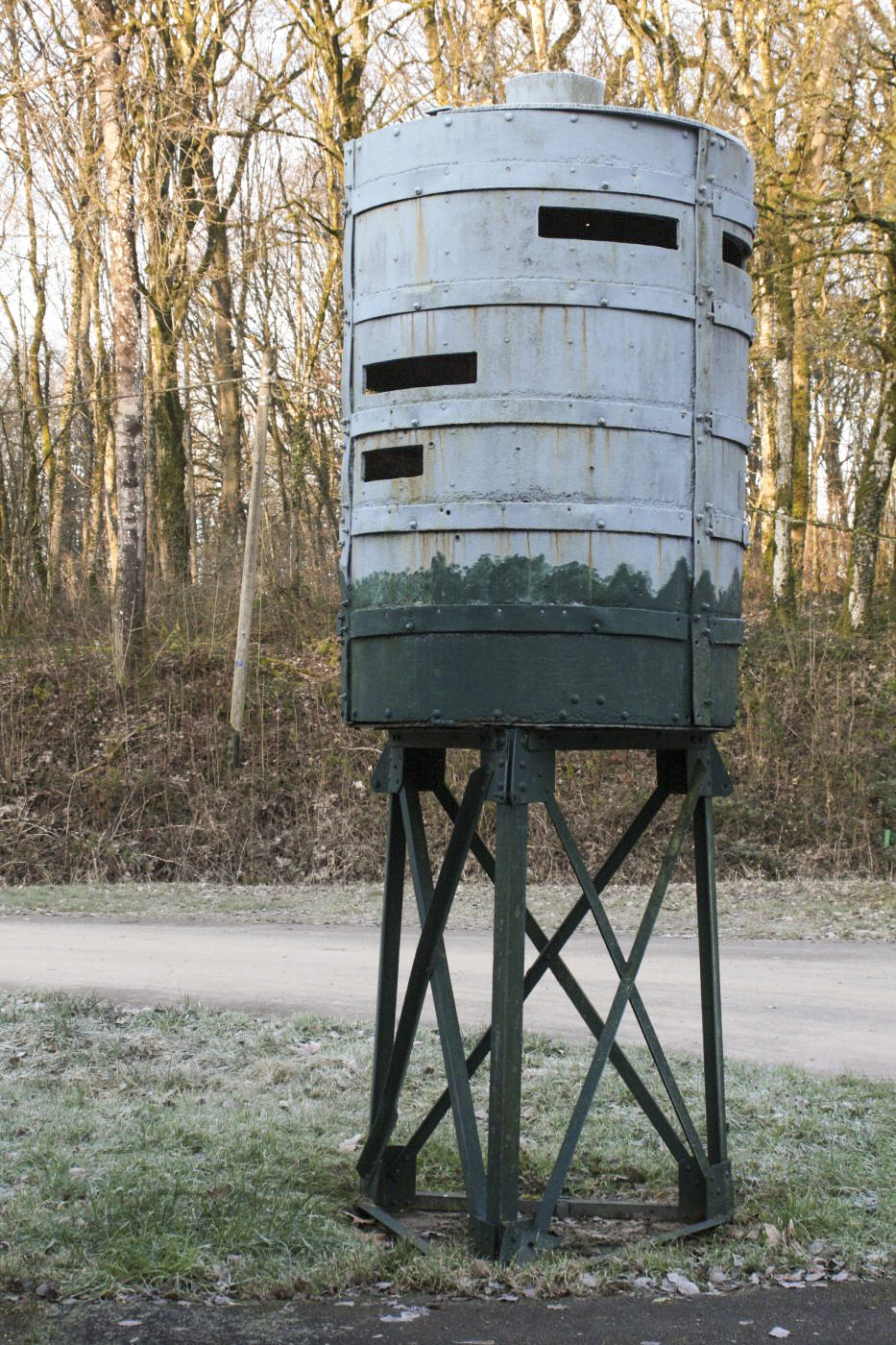 Ligne Maginot - Guérite observatoire sur pylône - Guérite observatoire sur pylône exposée à Fermont