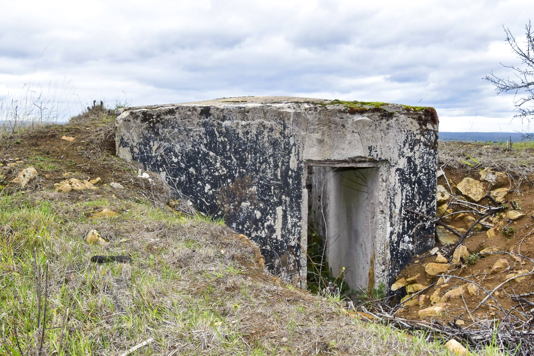 Ligne Maginot - SAINT WALFROY NORD-OUEST - (Observatoire d'infanterie) - Vue arrière