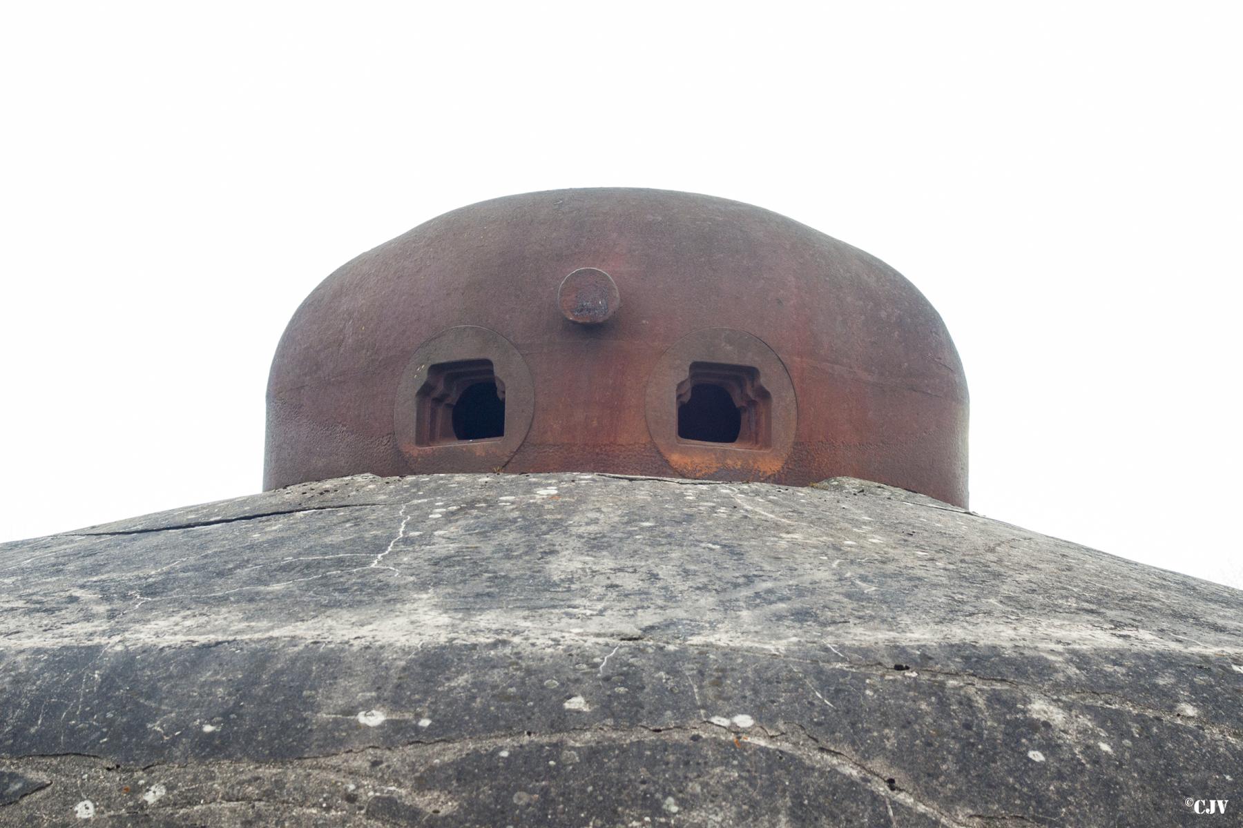 Ligne Maginot - Ouvrage d'infanterie de THONNELLE - Bloc 1
Cloche pour arme mixte modèle 1934 (type B)