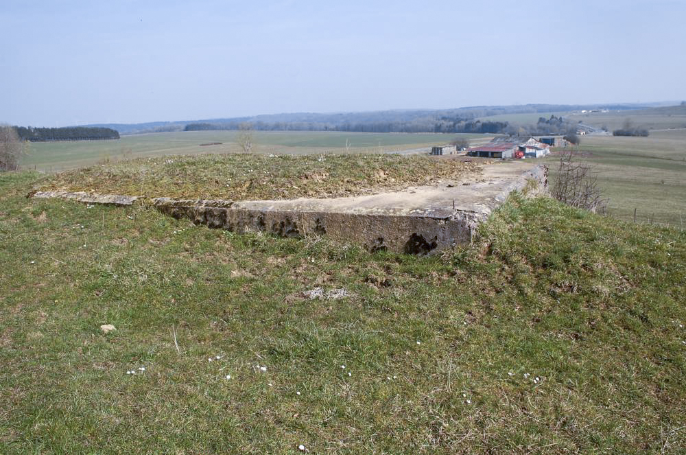 Ligne Maginot - MB22 - (Blockhaus pour arme infanterie) - L'arrière de l'ouvrage