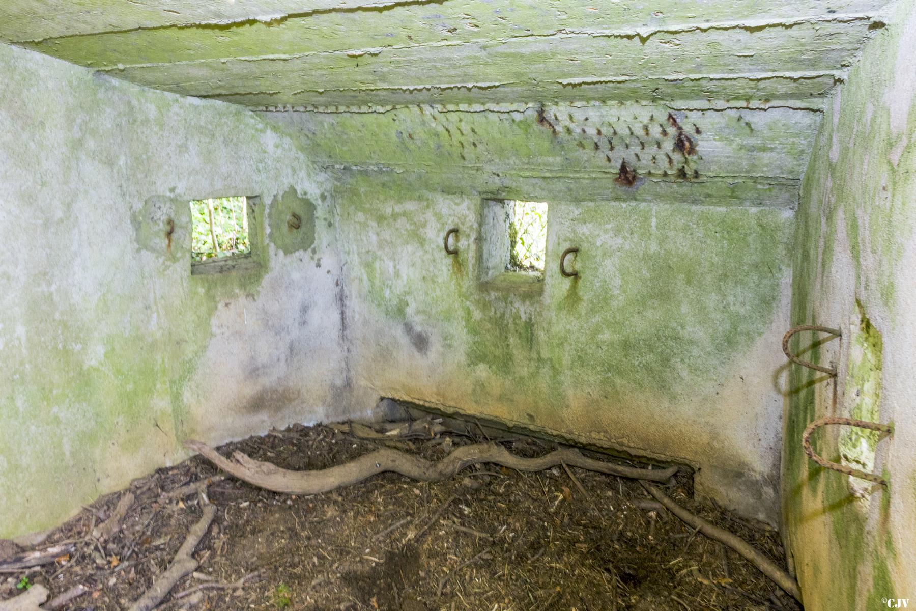 Ligne Maginot - MBA1 - (Blockhaus pour arme infanterie) - L'intérieur