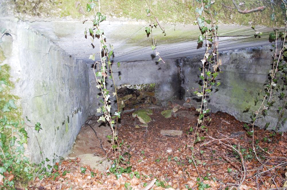 Ligne Maginot - MBO5 - (Blockhaus pour canon) - L'intérieur