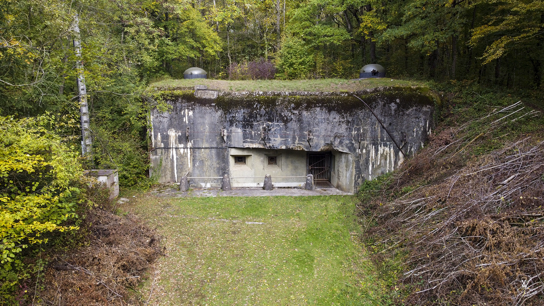Ligne Maginot - FERMONT - A2 - (Ouvrage d'artillerie) - L'entrée des hommes