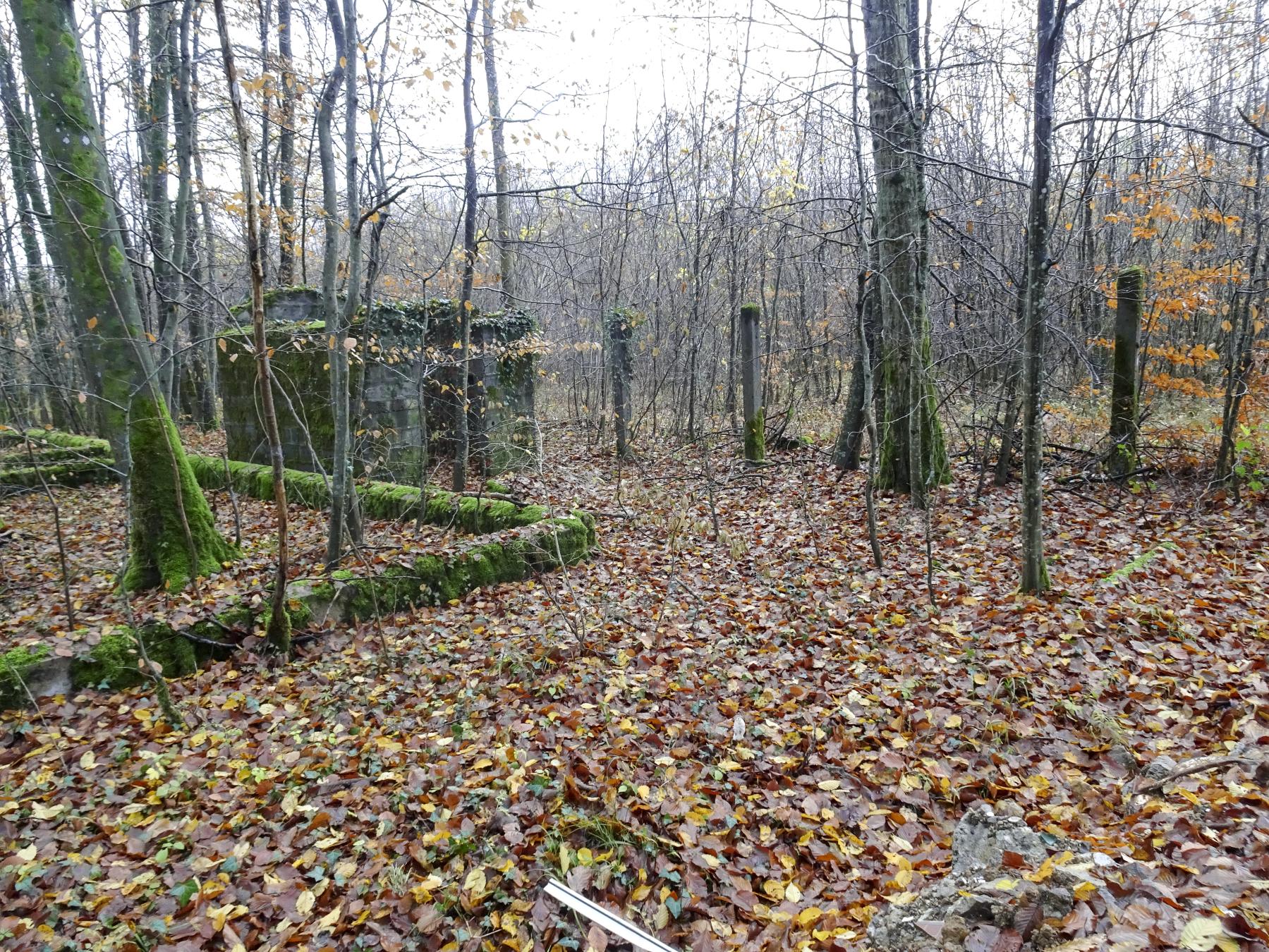 Ligne Maginot - BREHAIN - (Casernement) - Les restes du casernement