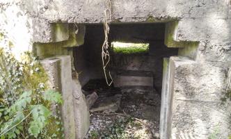 Ligne Maginot - STOCKEN 1 - (Blockhaus pour canon) - L'entrée du matériel