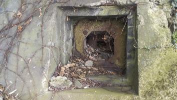 Ligne Maginot - 41/3 - BIESHEIM NORD - (Casemate d'infanterie - Double) - Le créneau de tir 